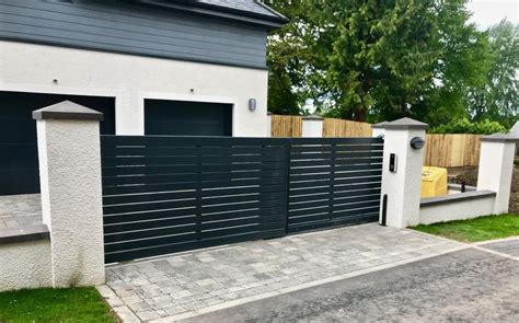 sliding residential driveway gates